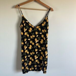 Reformation Marlow Dress Lemon Drop